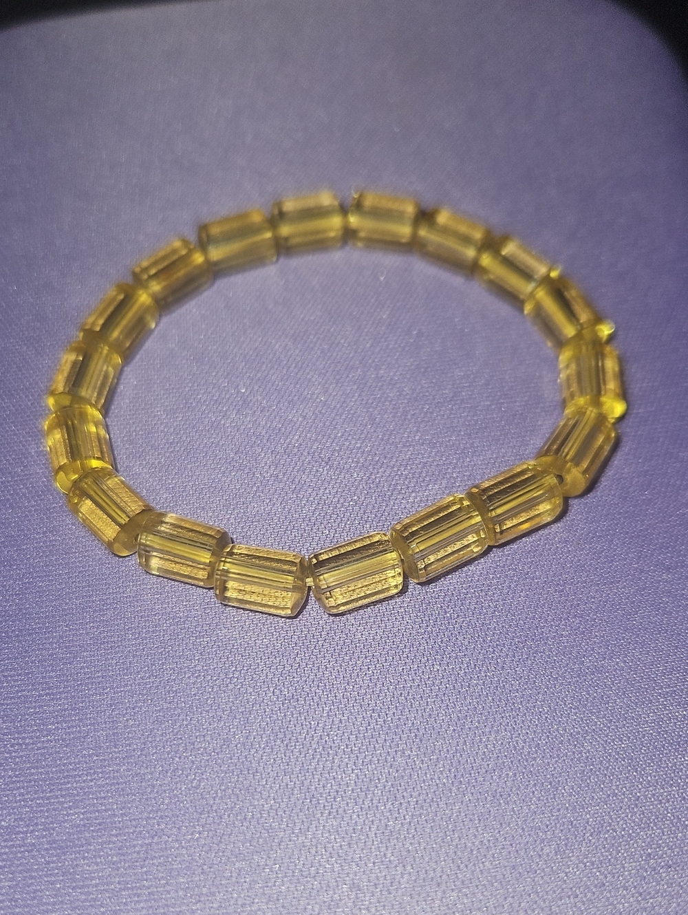 Citrine Beaded Bracelet